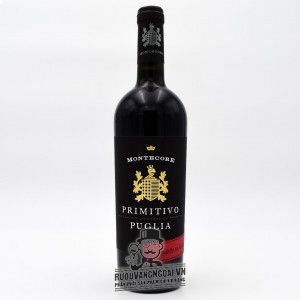 Rượu Vang Ý Montecore Primitivo I.G.P uống ngon